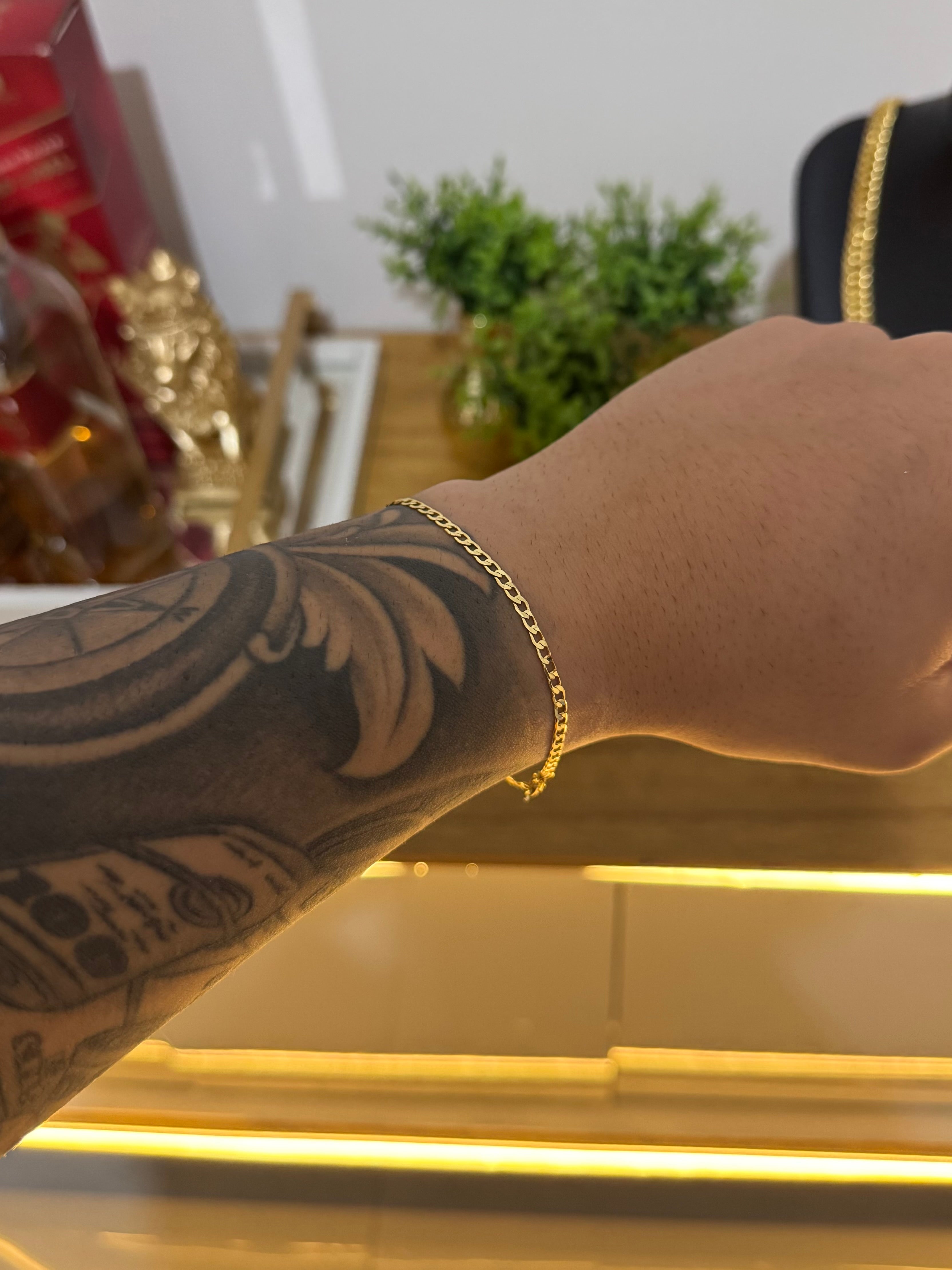 Pulseira Grumet (2mm)(Fecho Tradicional)