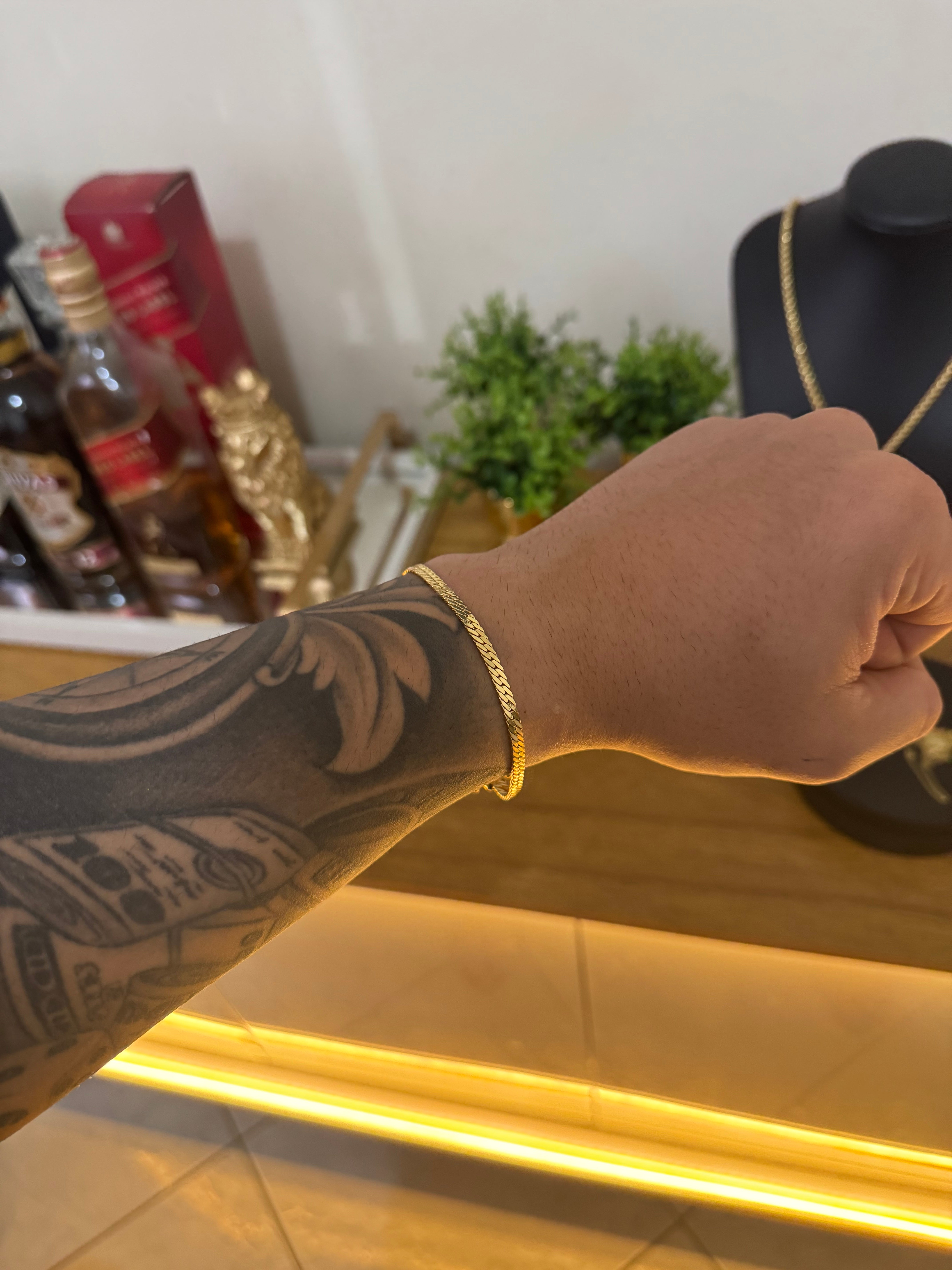 Pulseira Grumet Flat (4mm)