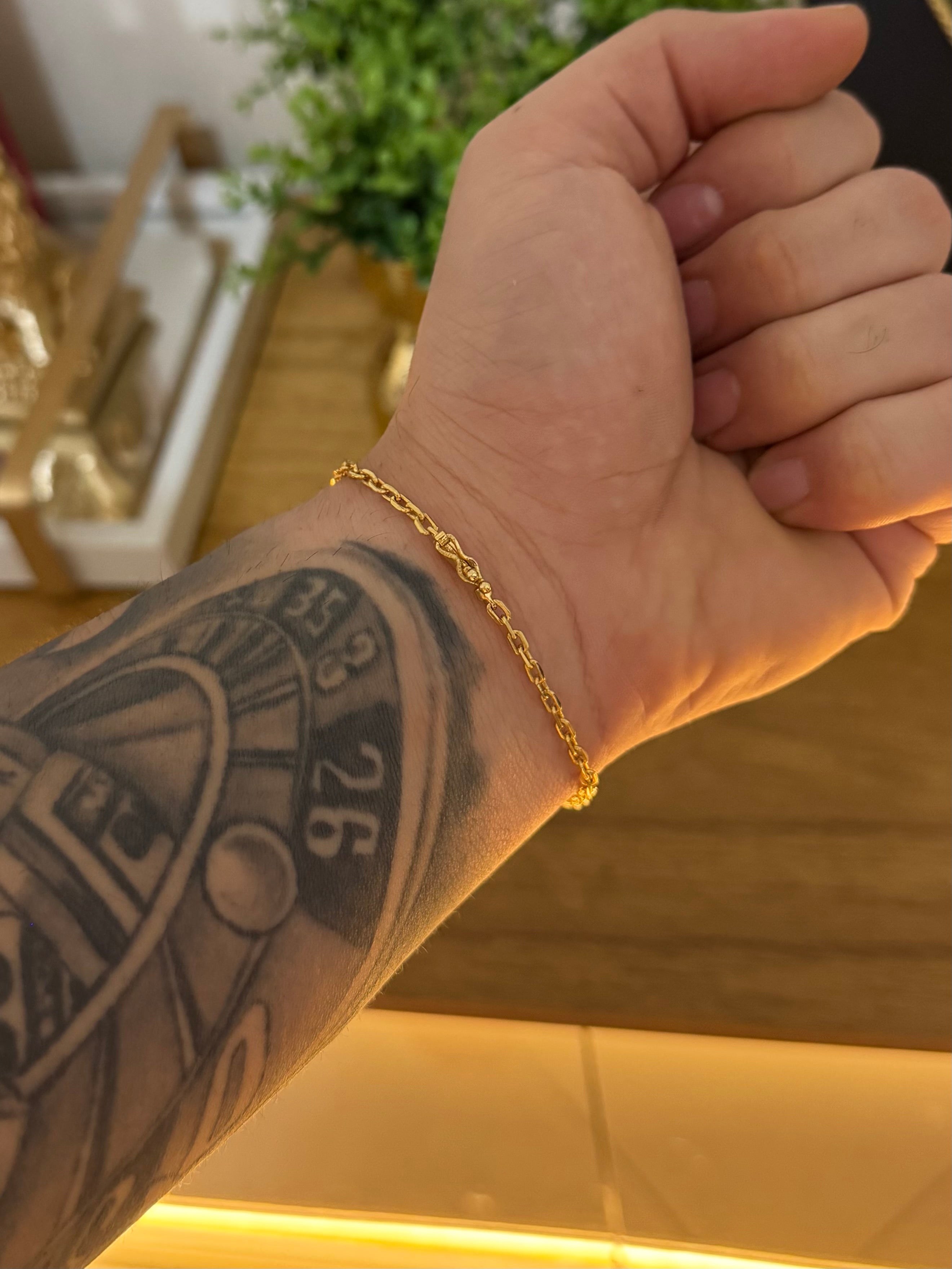 Pulseira Cadeado (2mm)