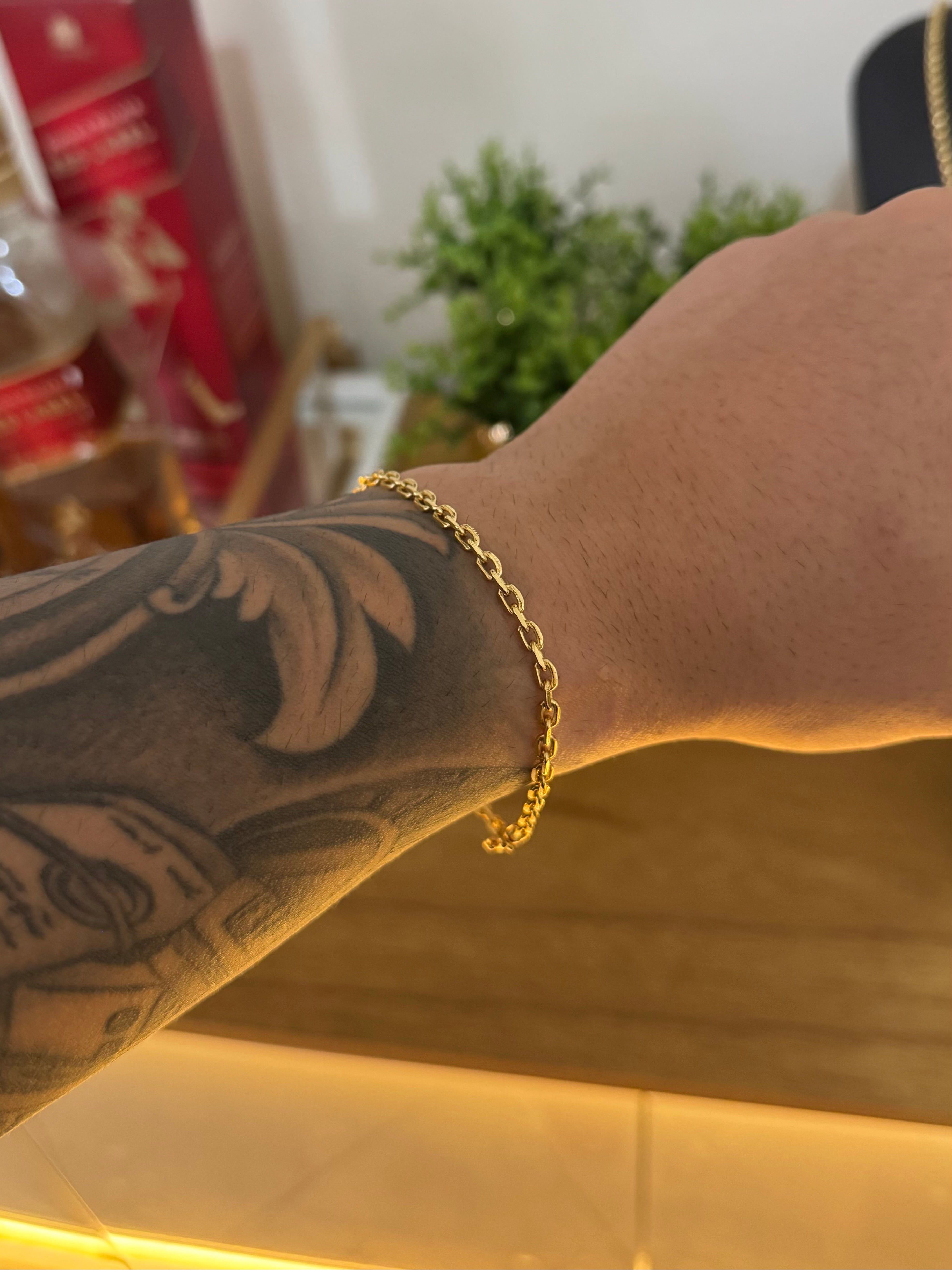 Pulseira Cadeado (3mm)