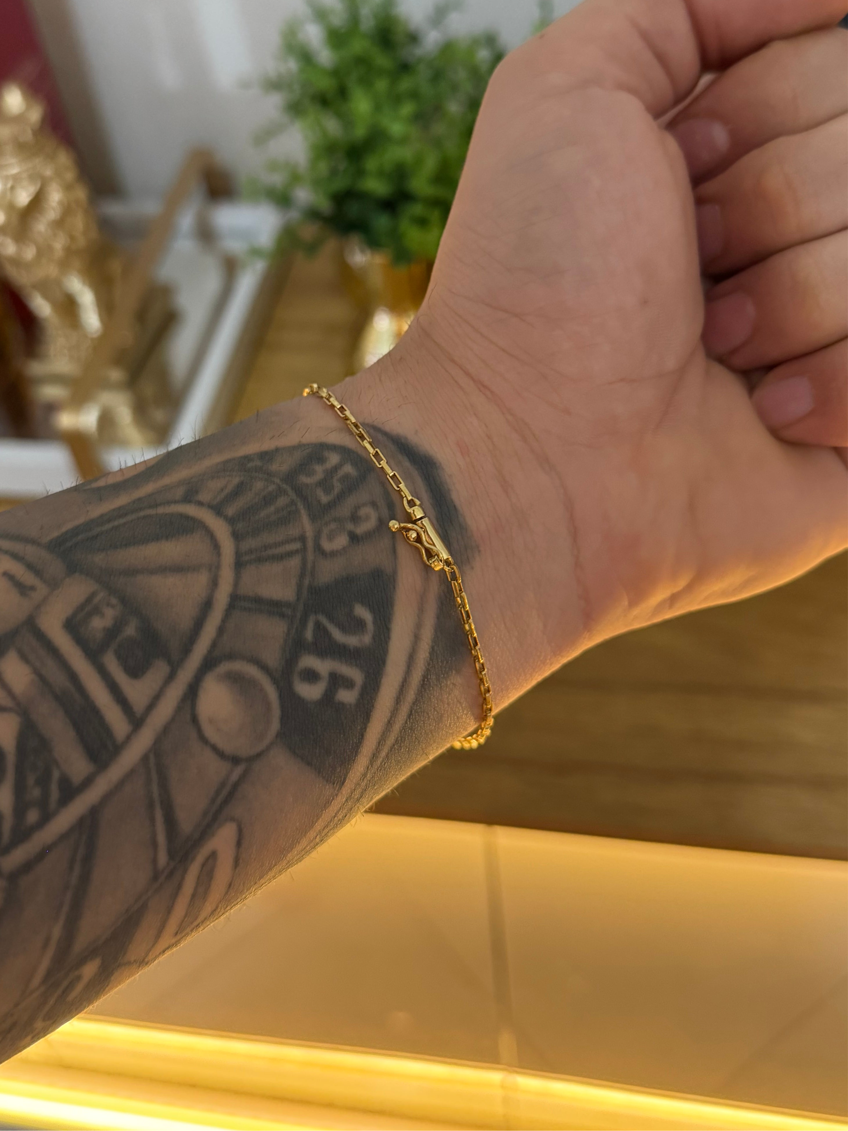 Pulseira Tijolinho (1mm)