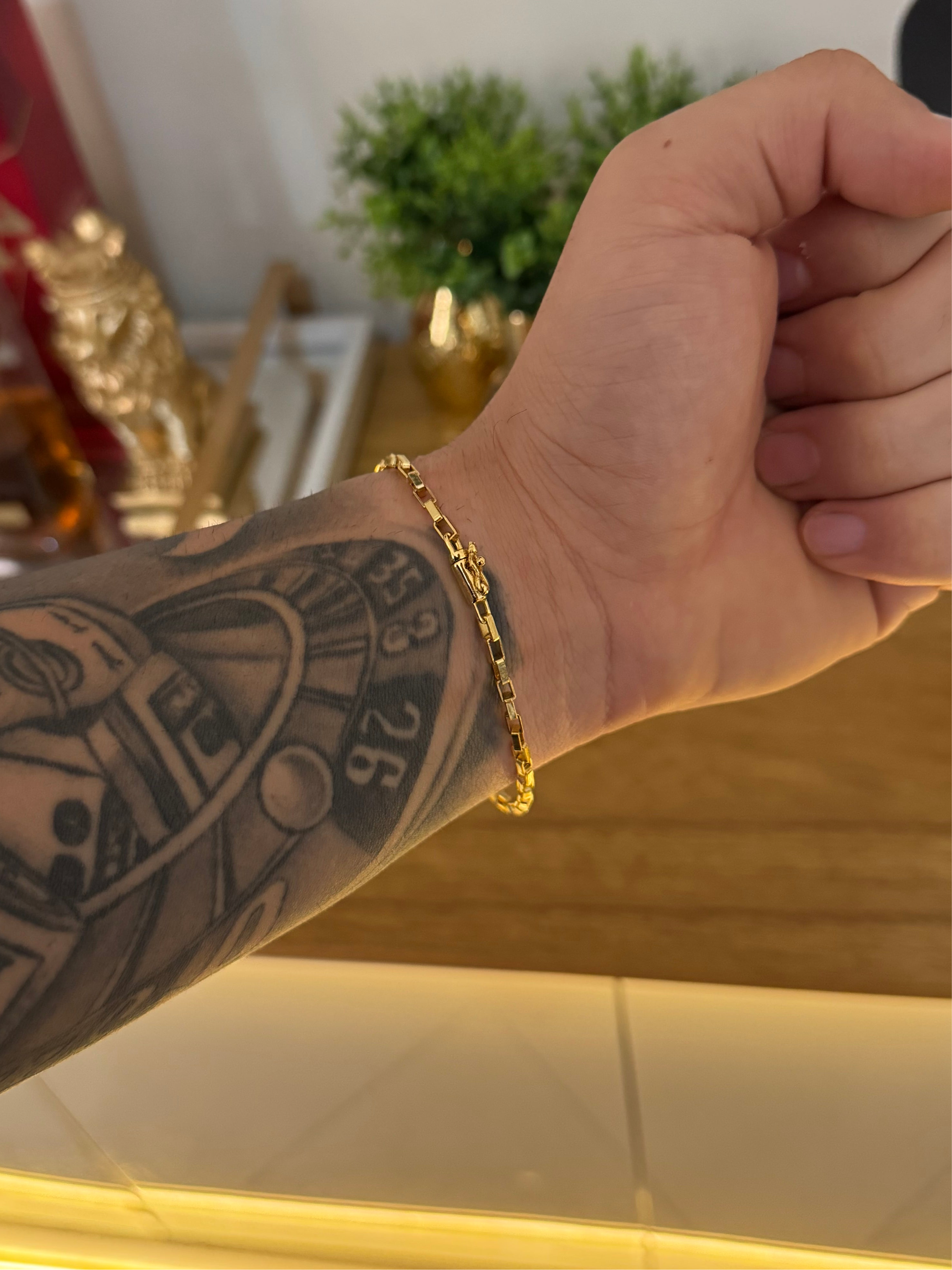Pulseira Tijolinho (3mm)