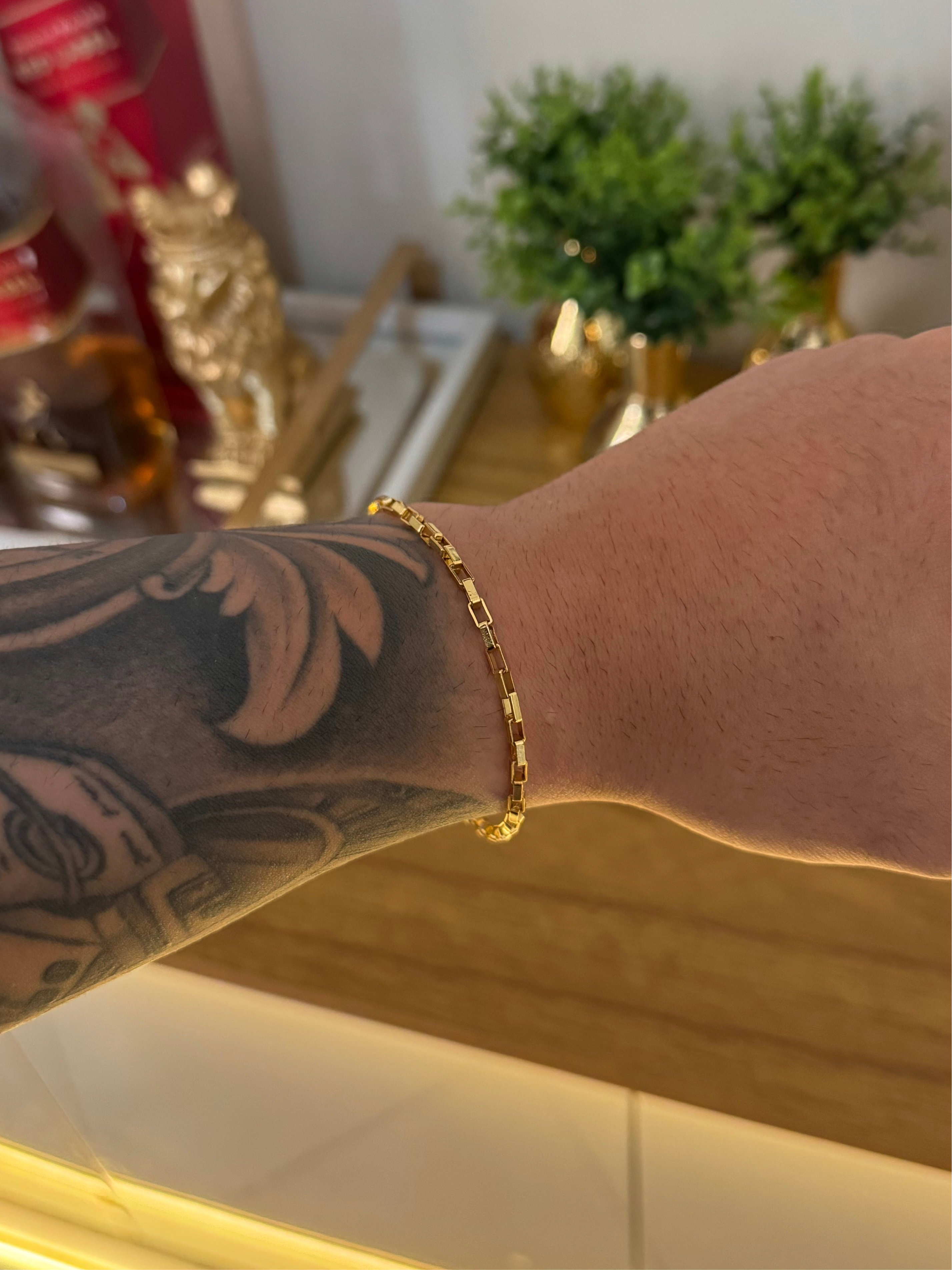 Pulseira Tijolinho (3mm)