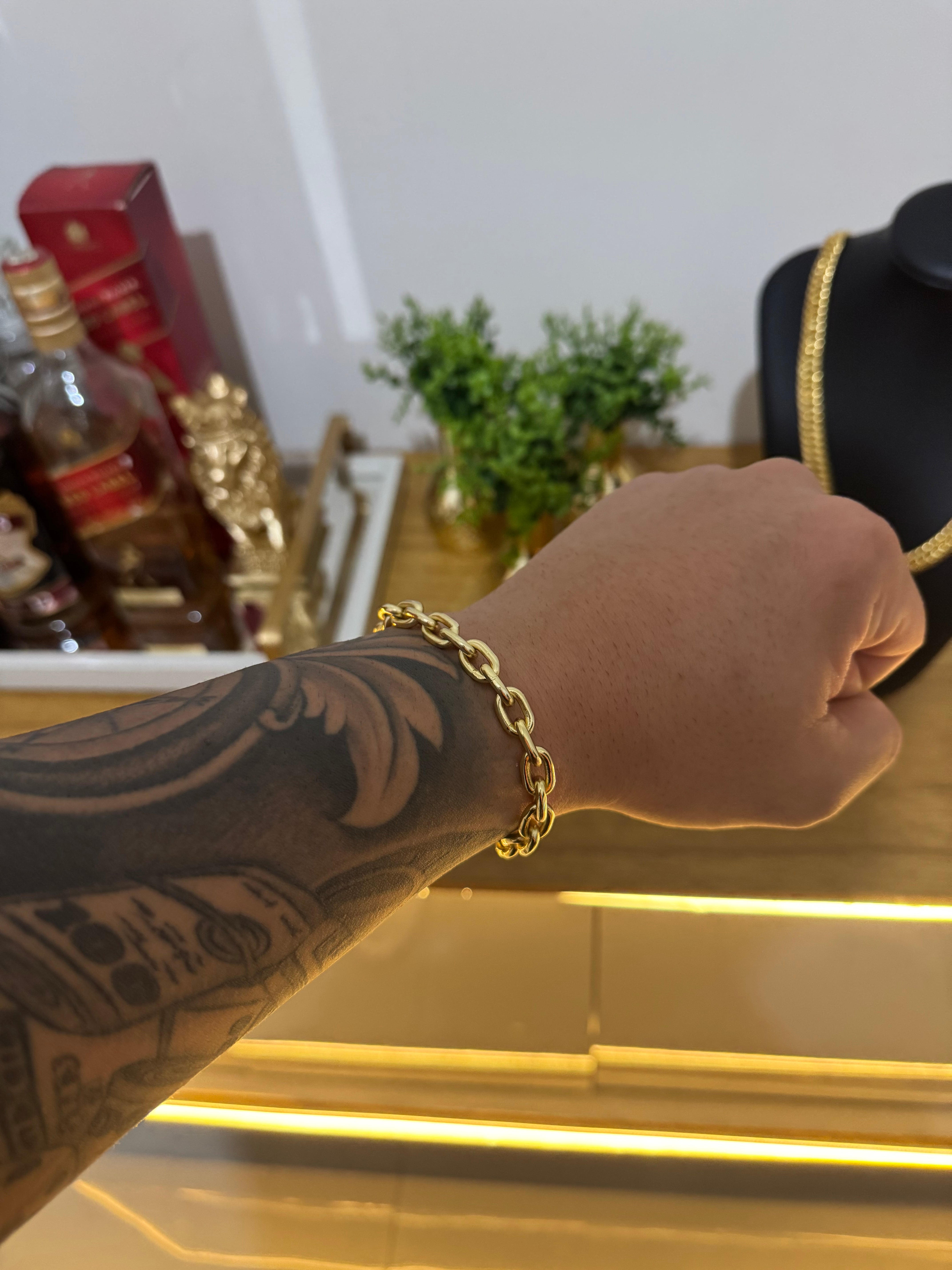 Pulseira Cadeado (8mm)