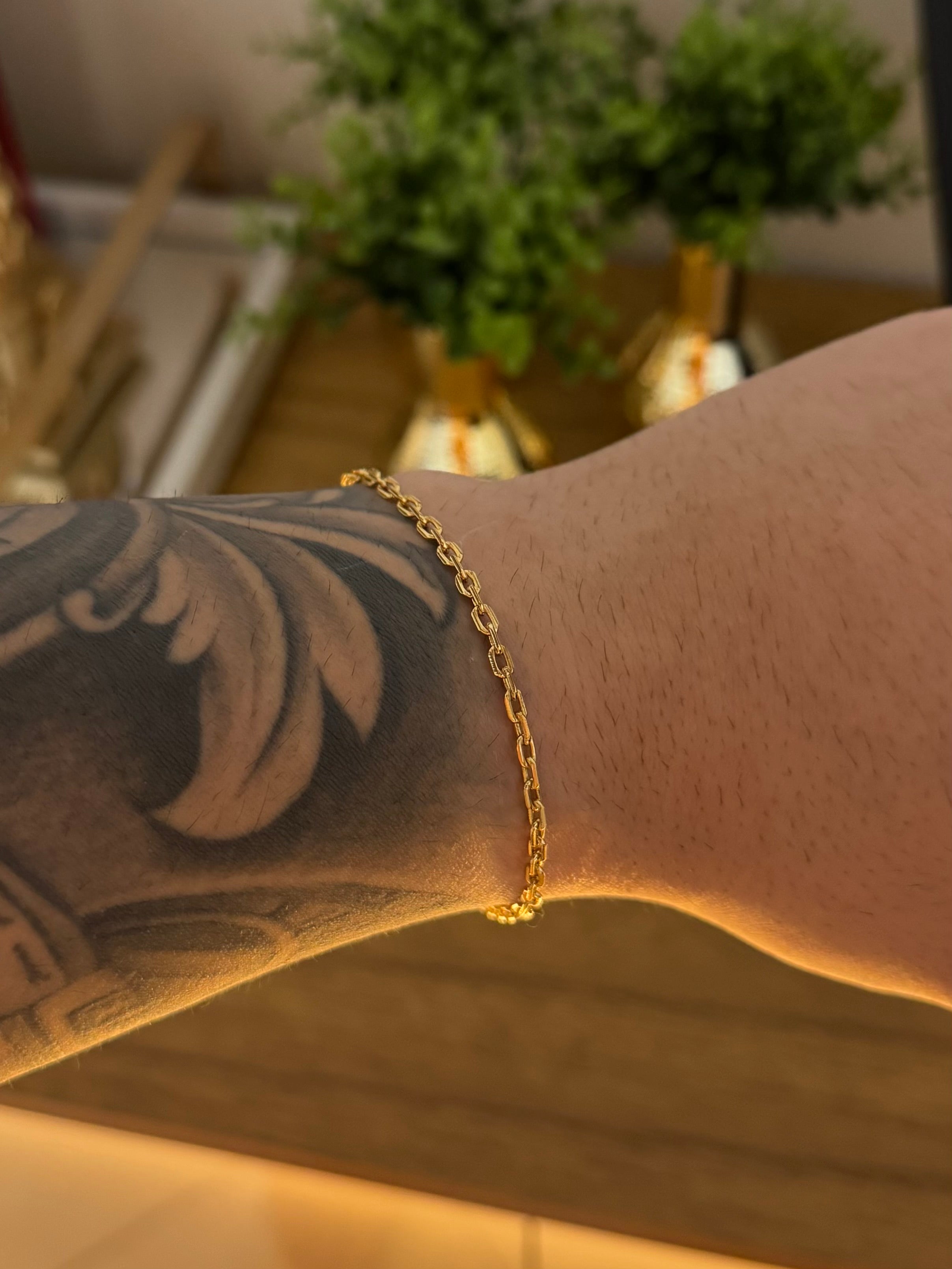 Pulseira Cadeado (2mm)