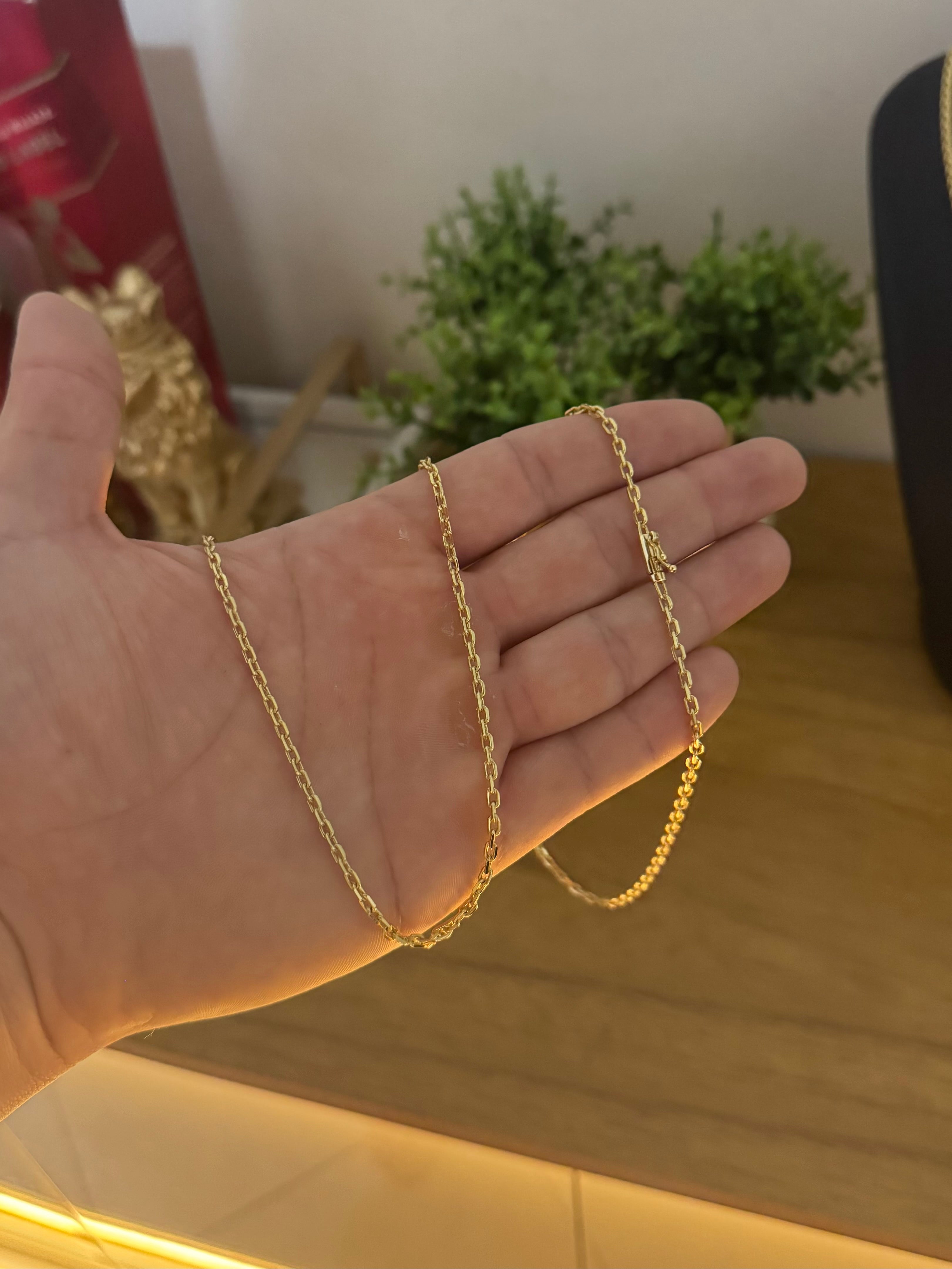 Corrente Cadeado (1mm)