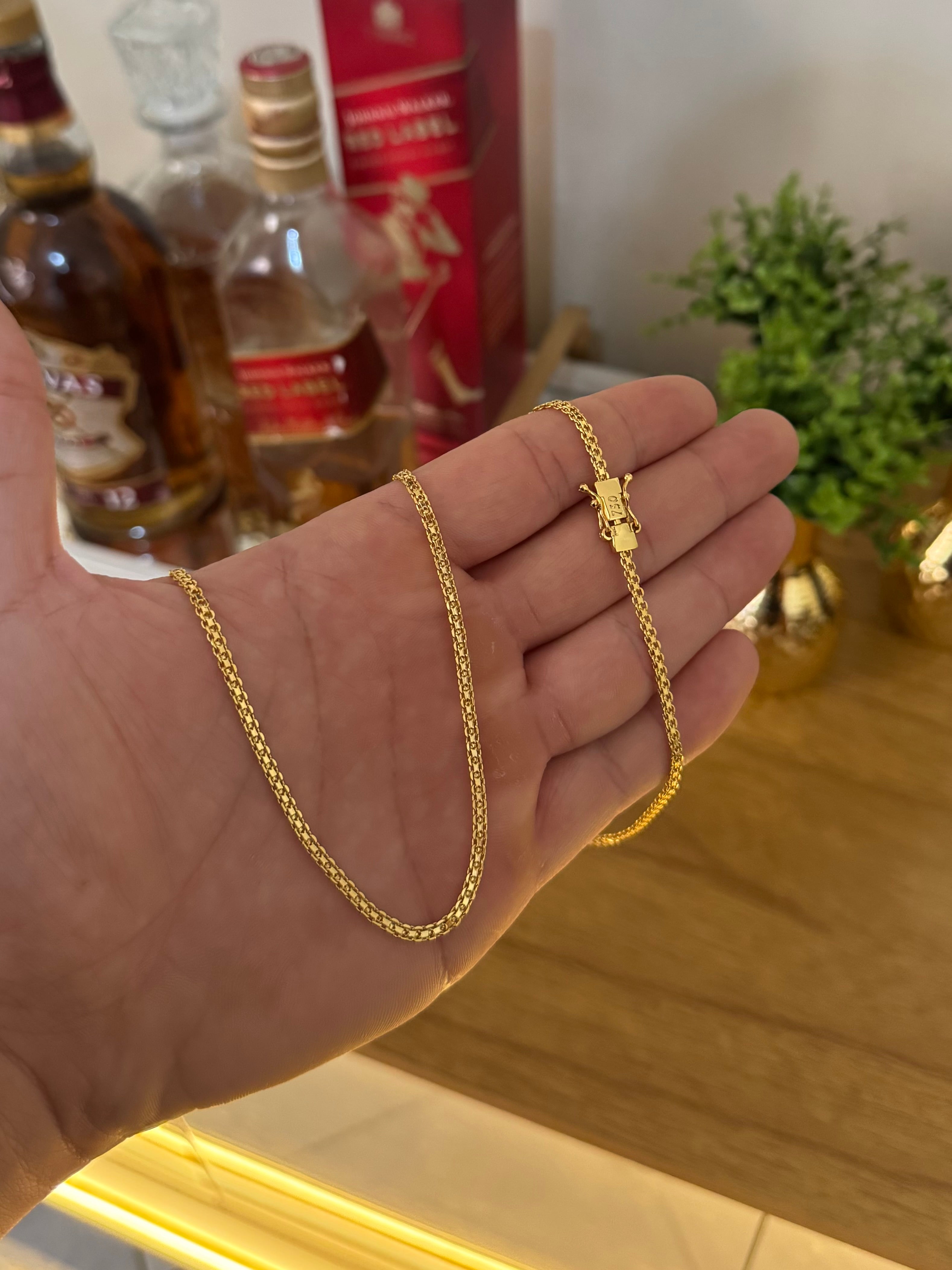 Corrente Cadeado Duplo (3mm)
