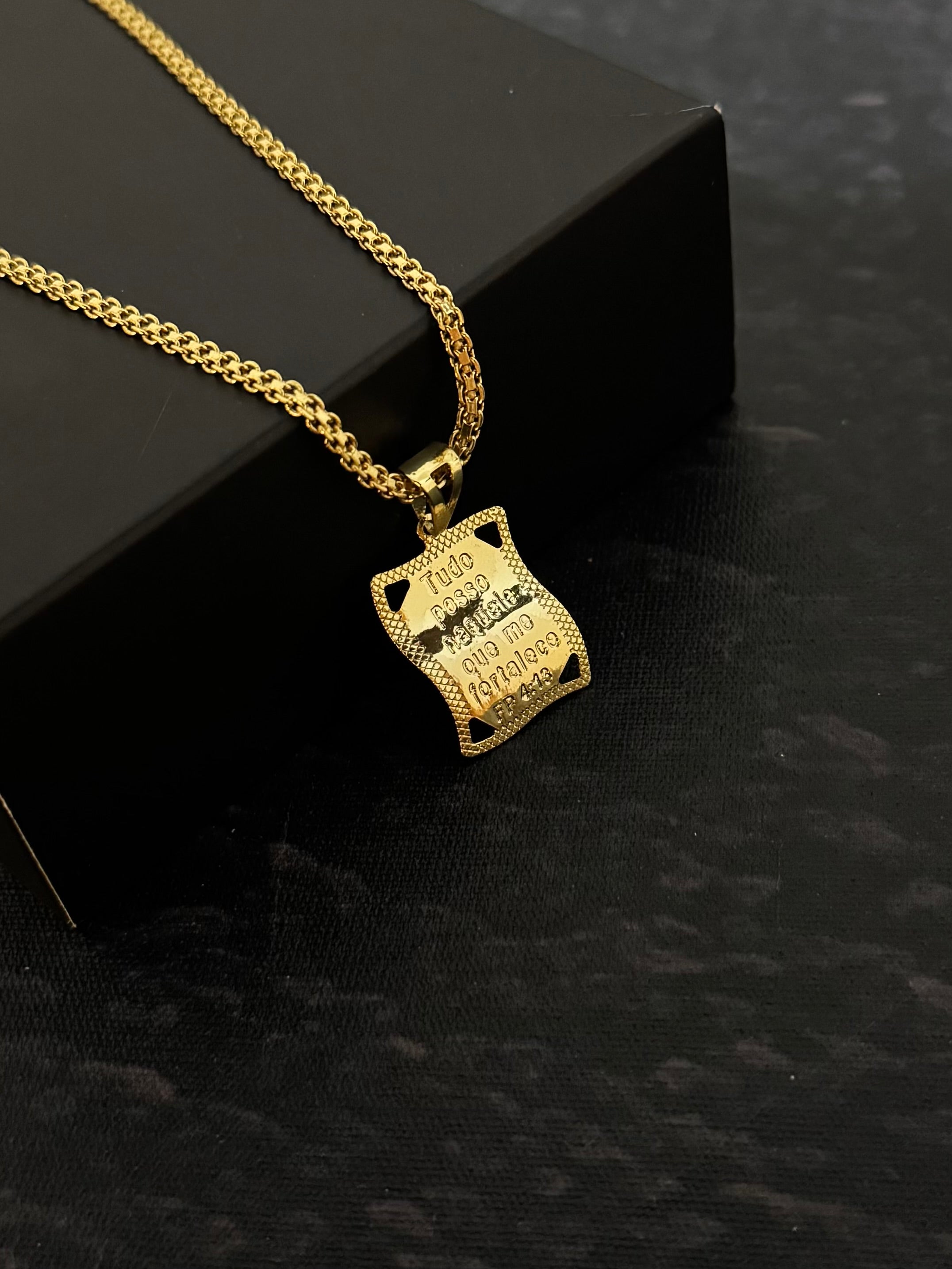 Pingente Placa Jesus (P)