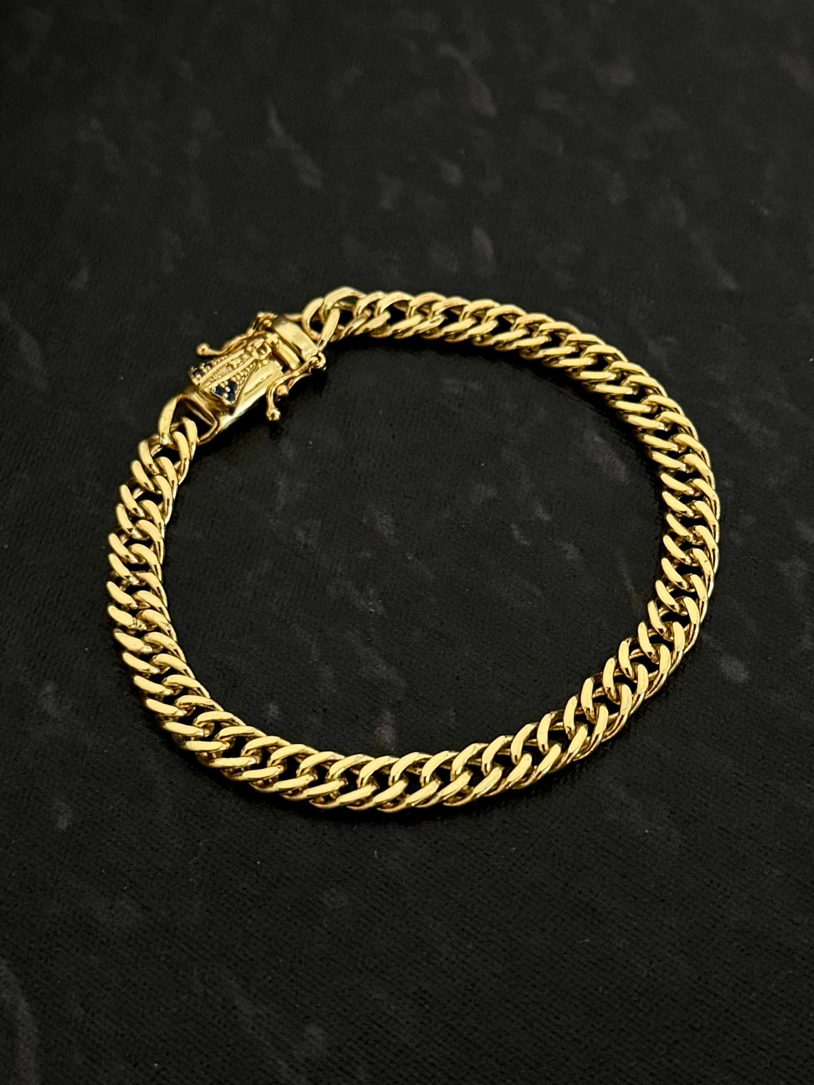 Pulseira Grumet Dupla (7mm)(Fecho Nossa Senhora)