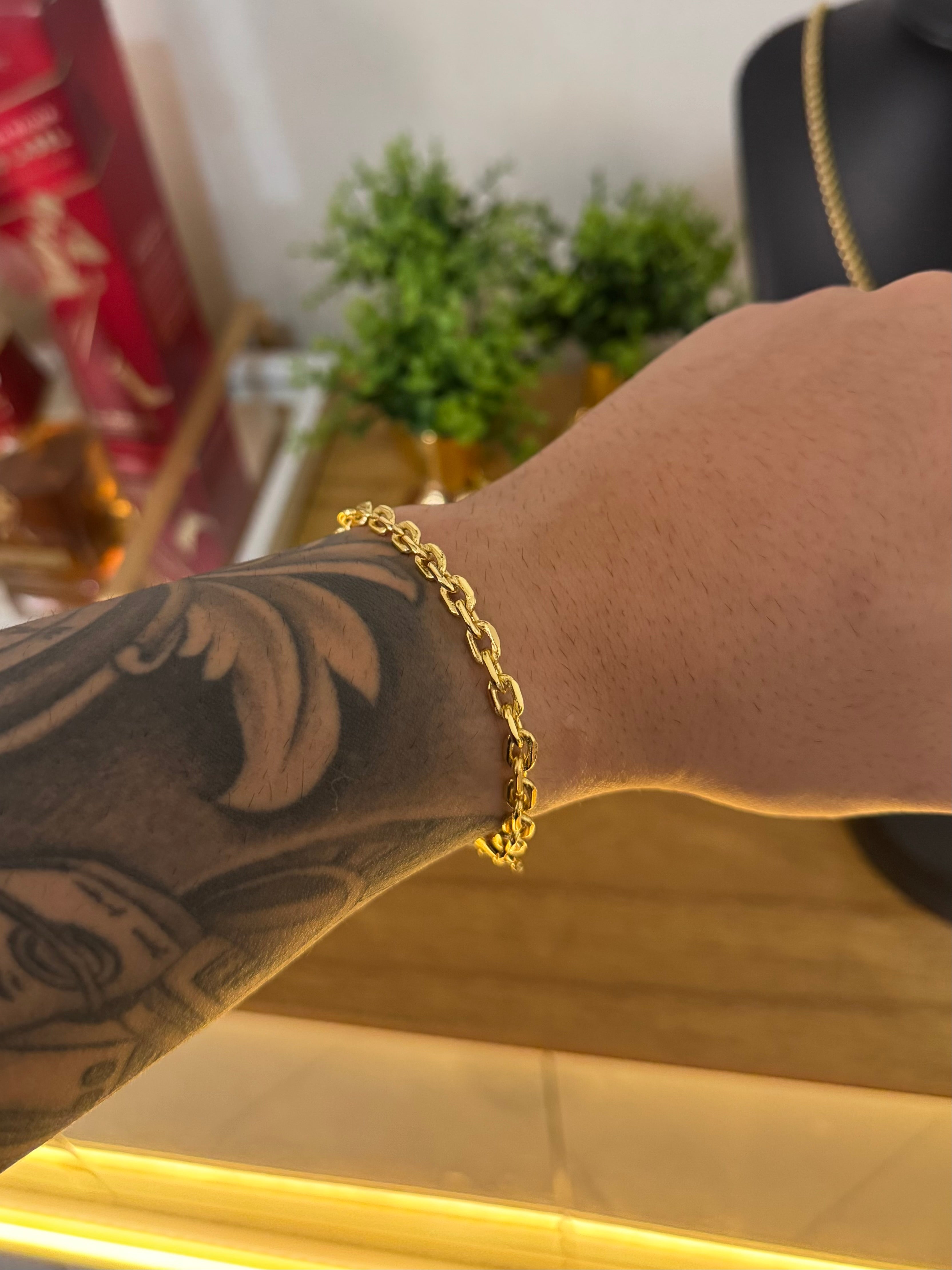 Pulseira Cadeado (5mm)