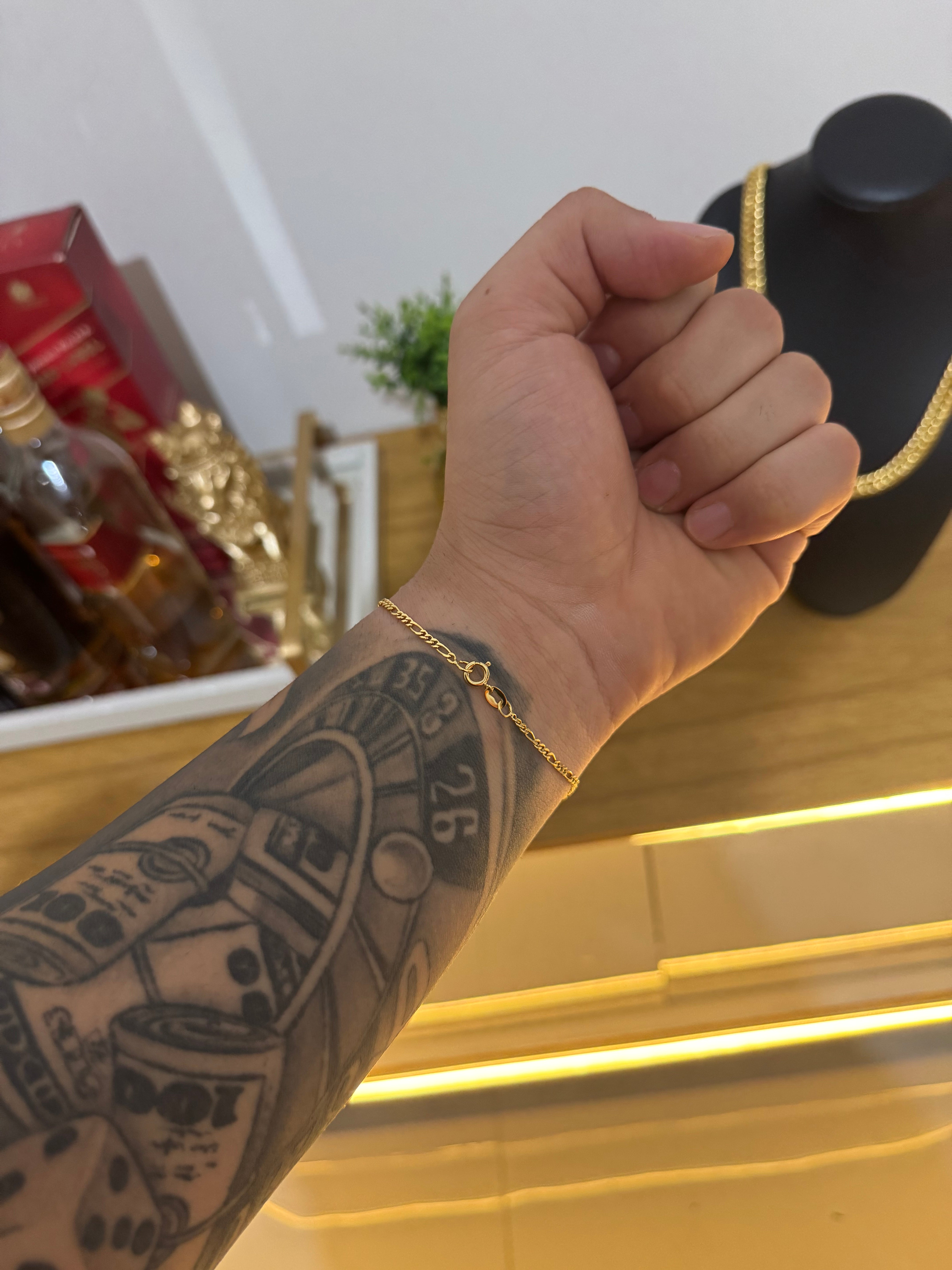 Pulseira 3x1 (2mm)(Fecho Tradicional)